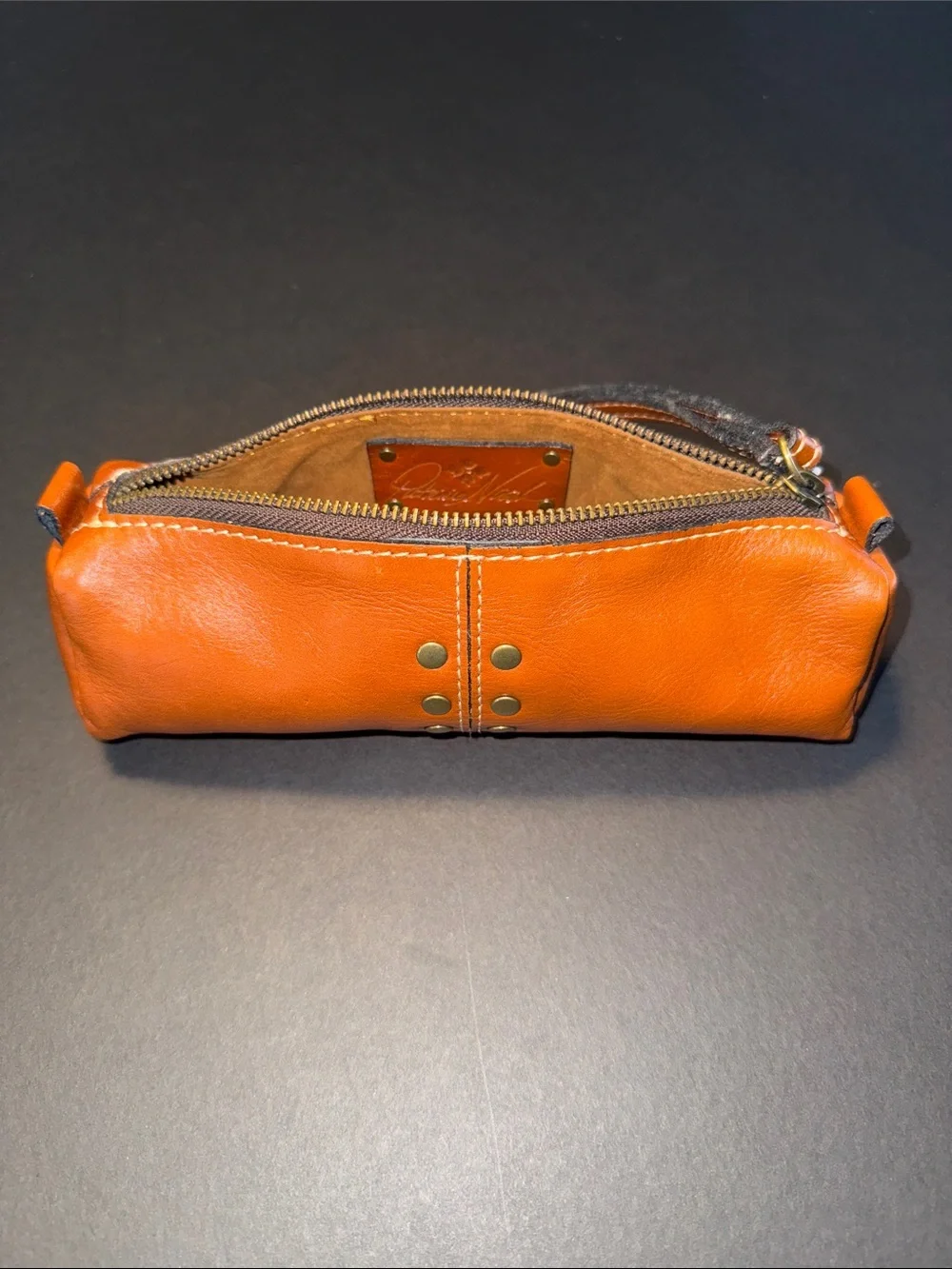 Patricia Nash Leather Zip Pouch -
